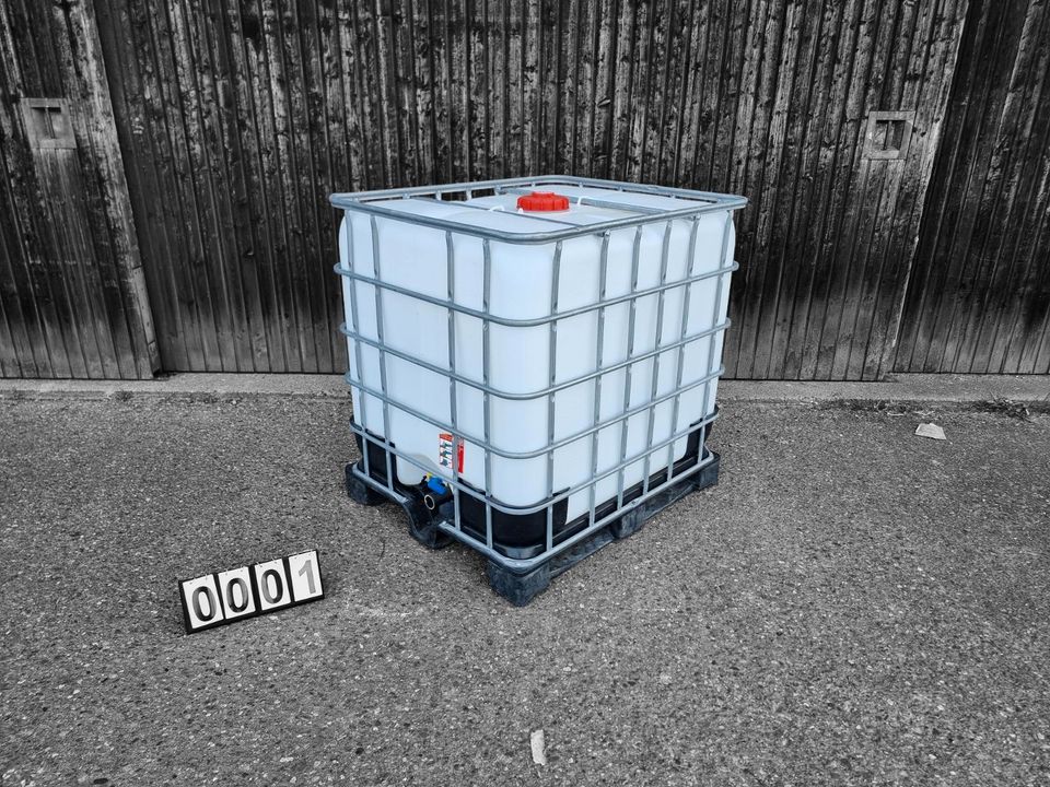 IBC 1000 Liter Container 2024 Wassertank Wasserbehälter gereinigt TOP!