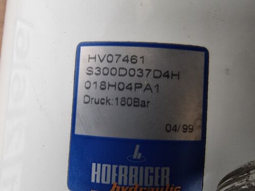 Hydraulikaggregat von HOERBIGER - Typ S300D037D4H, 180 Bar, Artikelnummer HV07461 – Bild 6