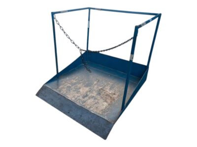 Arbeitskorb Transportgestell mit Rampe