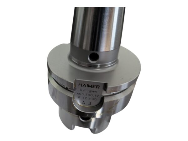 HAIMER HSK-A63 Werkzeughalter A63.140.12 CNC,  G2.5, 12mm – Bild 2