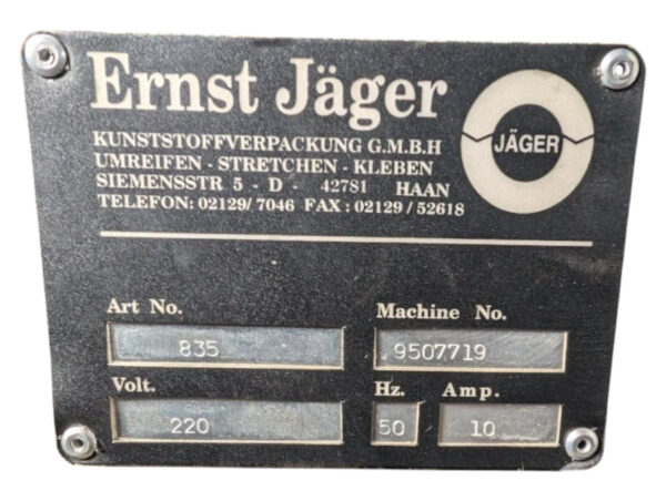 Ernst Jäger Automatische Paketumreifungsmaschine – Bild 12